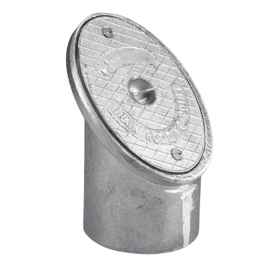 Aquaflow Aluminium Rodding Eye- 110mm - AJ Gammond Ltd