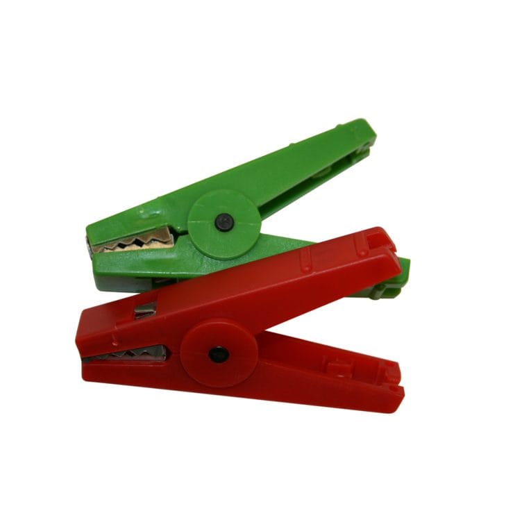 green and red clip