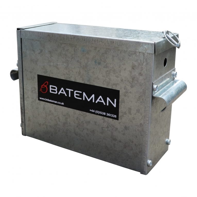 Bateman Galvanised Service Box and Lid