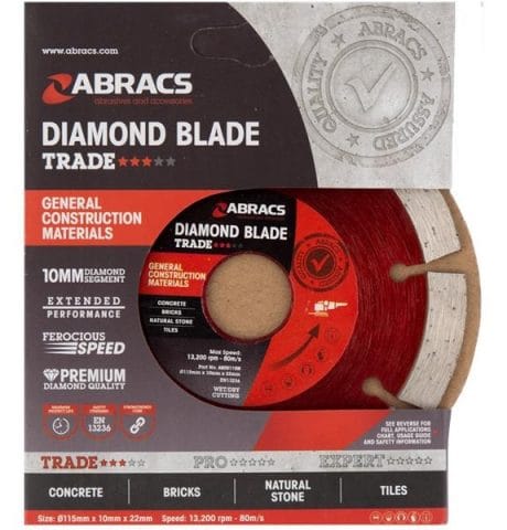 Abracs Diamond Cutting Disc
