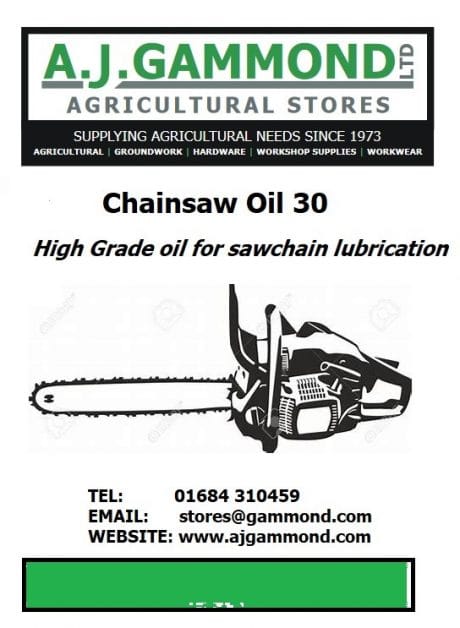 Chainsaw Oil