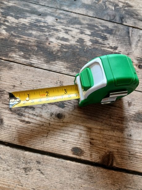AJ Gammond measuring tape