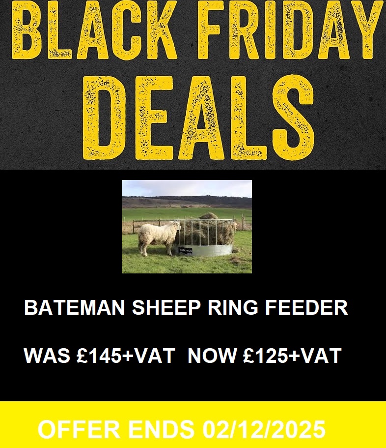 BLACK FRIDAY SHEEP RING FEEDER